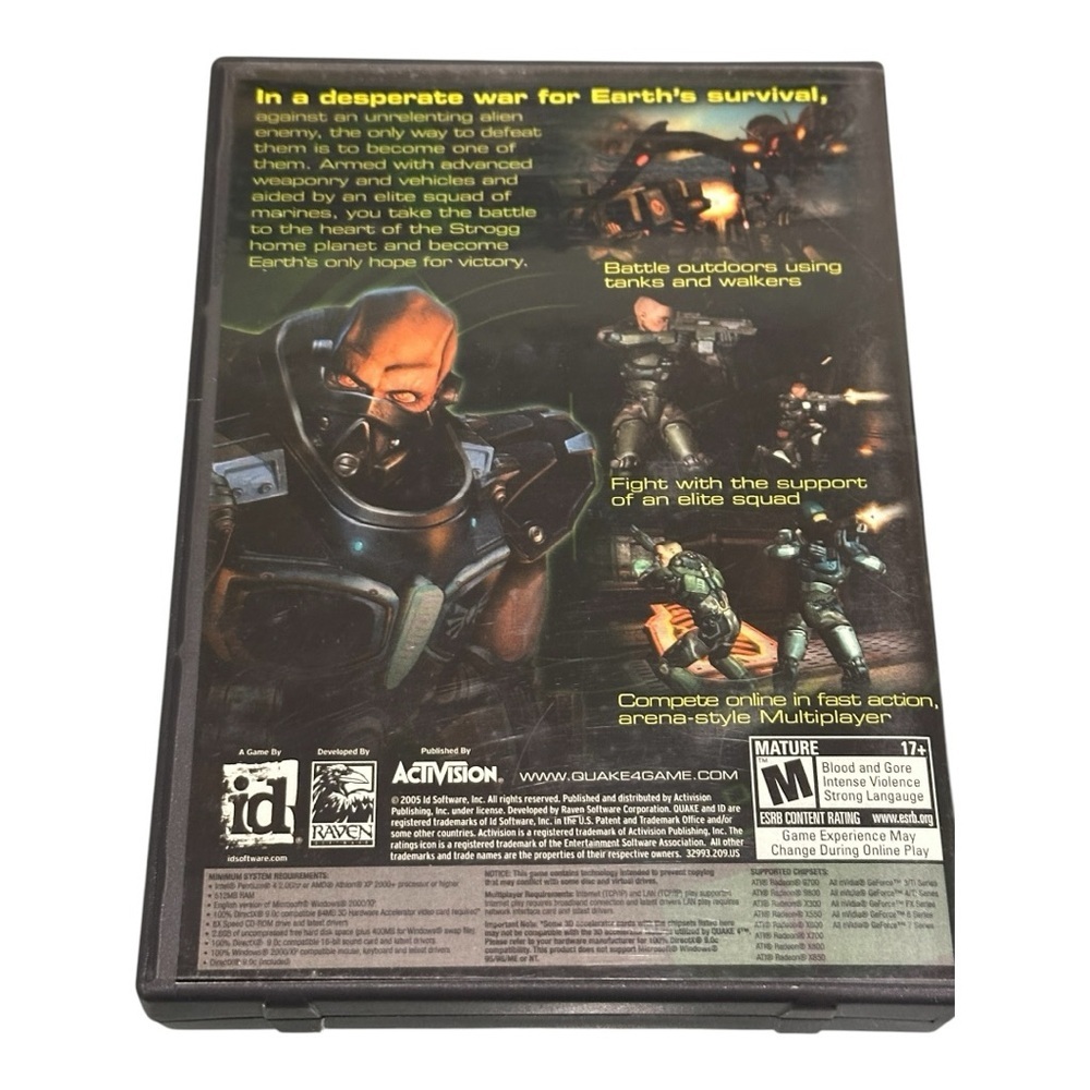 Quake 4 ID Software PC Video Game - Picture 8 of 10